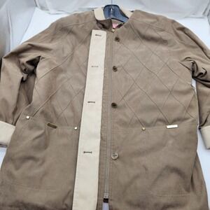 Braetan Women's  Size XL Full Zip and Button Lined Insulated Coat Jacket